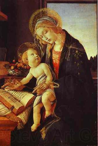 Sandro Botticelli Madonna del Libro Germany oil painting art